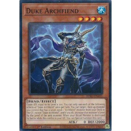 Burst Protocol - Duke Archfiend