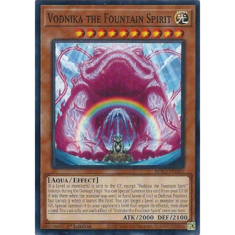Burst Protocol - Vodnika the Fountain Spirit