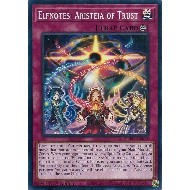 Burst Protocol - Elfnotes: Aristeia of Trust