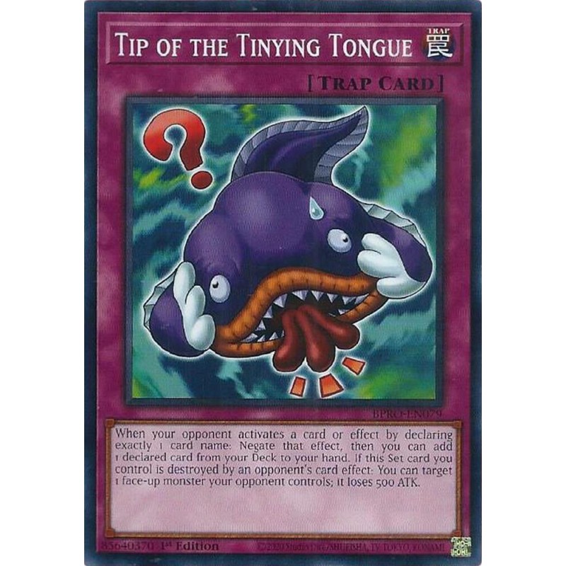 Burst Protocol - Tip of the Tinying Tongue