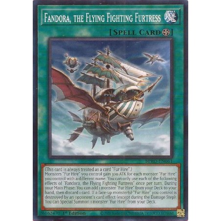 Burst Protocol - Fandora, the Flying Fighting Furtress