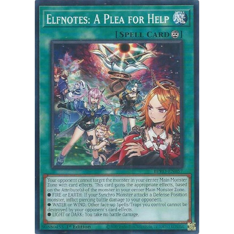 Burst Protocol - Elfnotes: A Plea for Help