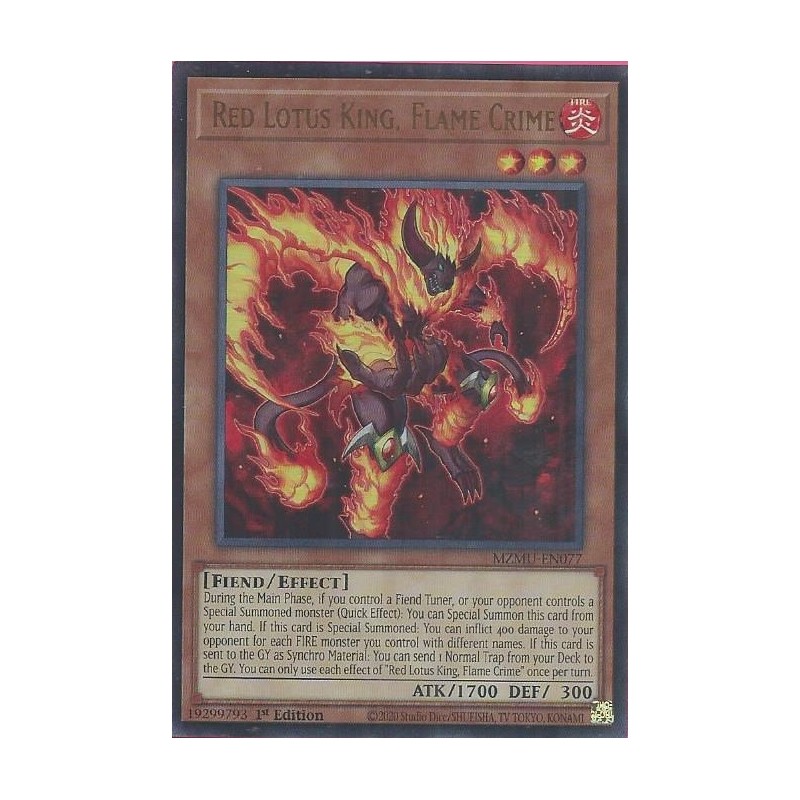 Maze of Muertos - Red Lotus King, Flame Crime