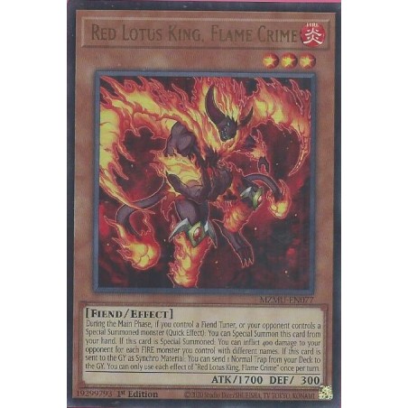 Maze of Muertos - Red Lotus King, Flame Crime