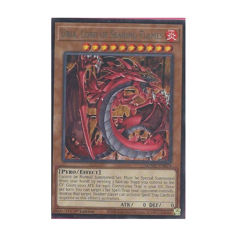 Maze of Muertos - Uria, Lord of Searing Flames