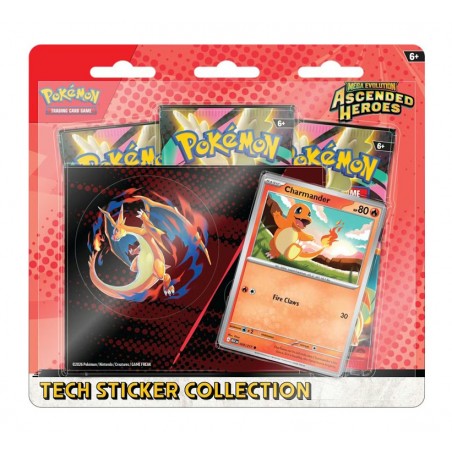 Ascended Heroes Tech Sticker Blister - Charmander
