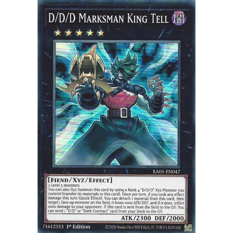 Rarity Collection 5 - D/D/D Marksman King Tell