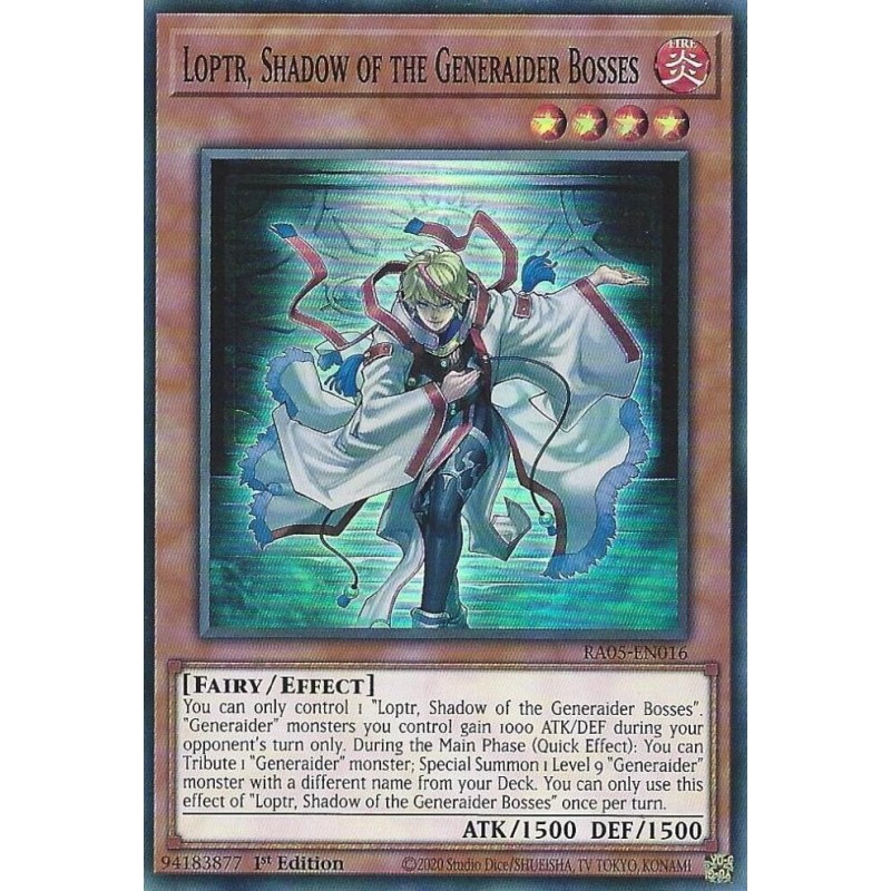 Rarity Collection 5 - Loptr, Shadow of the Generaider Bosses