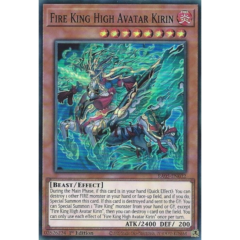Rarity Collection 5 - Fire King High Avatar Kirin