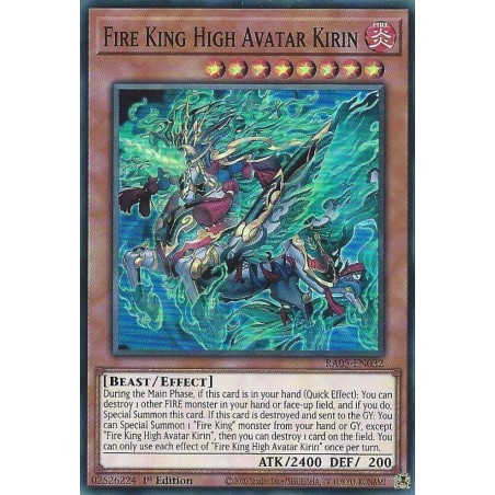 Rarity Collection 5 - Fire King High Avatar Kirin