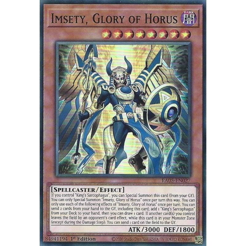 Rarity Collection 5 - Imsety, Glory of Horus