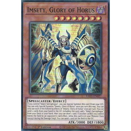 Rarity Collection 5 - Imsety, Glory of Horus