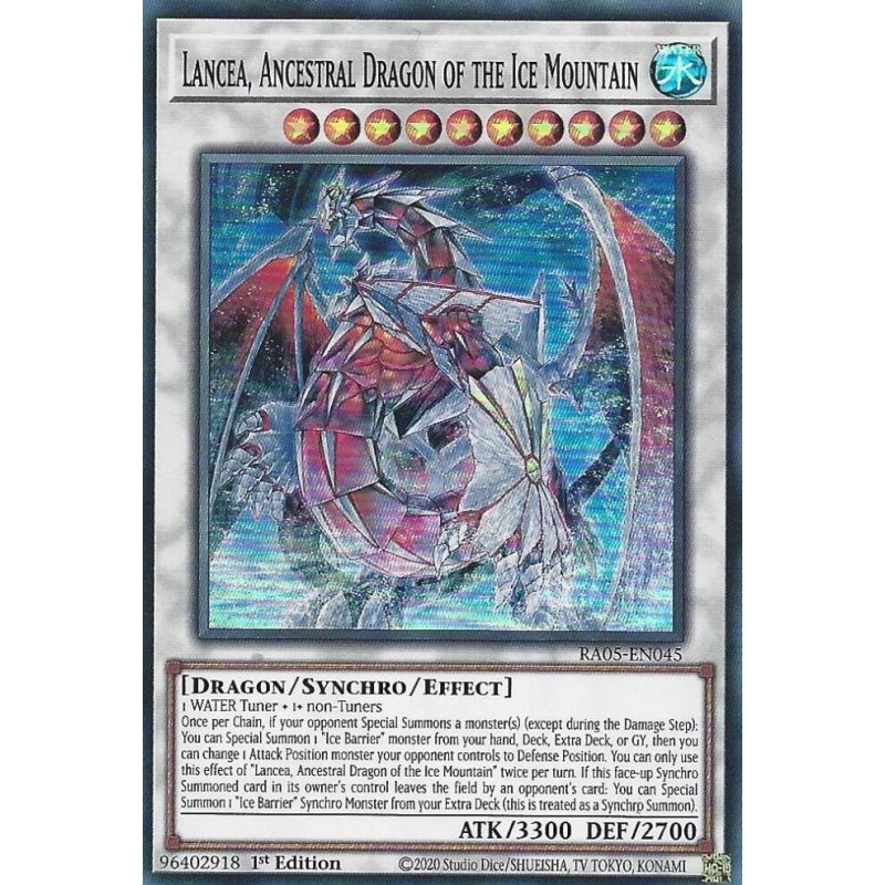 Rarity Collection 5 - Lancea, Ancestral Dragon of the Ice Mountain