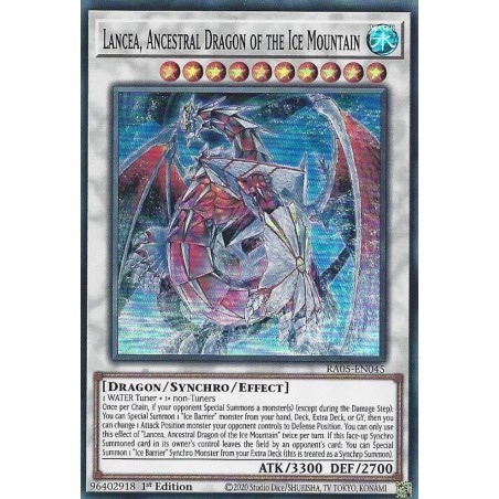 Rarity Collection 5 - Lancea, Ancestral Dragon of the Ice Mountain