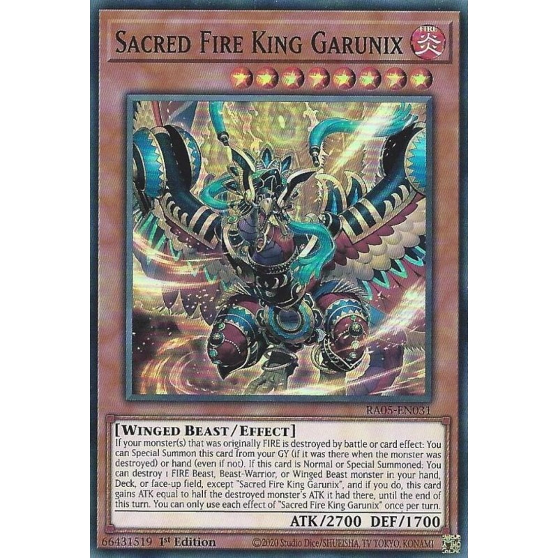 Rarity Collection 5 - Sacred Fire King Garunix