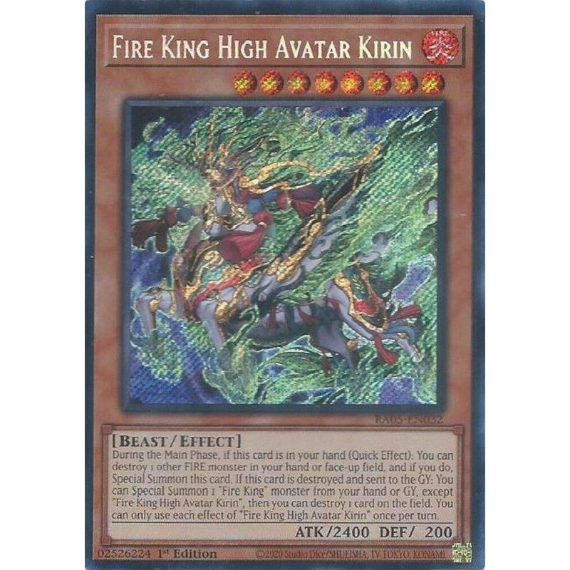 Rarity Collection 5 - Fire King High Avatar Kirin