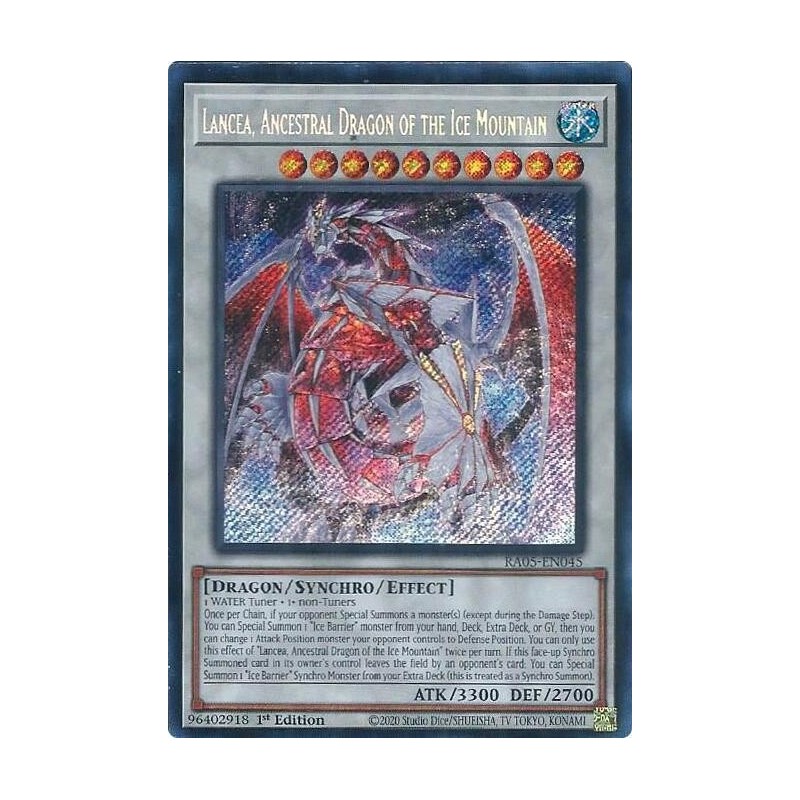 Rarity Collection 5 - Lancea, Ancestral Dragon of the Ice Mountain