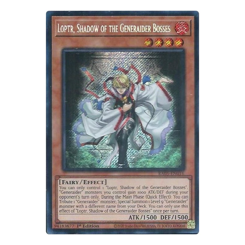 Rarity Collection 5 - Loptr, Shadow of the Generaider Bosses
