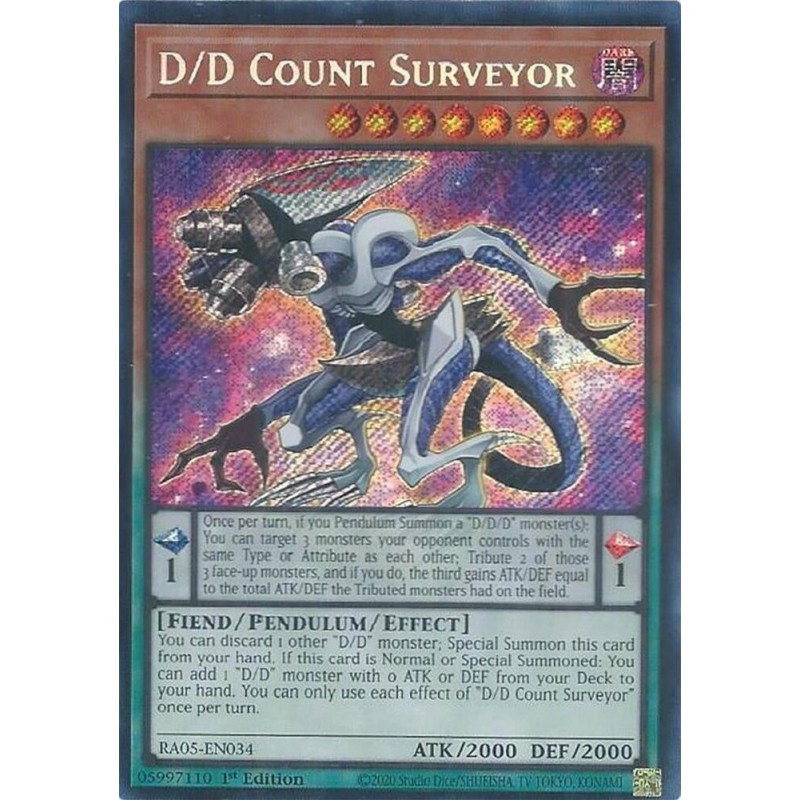 Rarity Collection 5 - D/D Count Surveyor