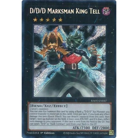 Rarity Collection 5 - D/D/D Marksman King Tell