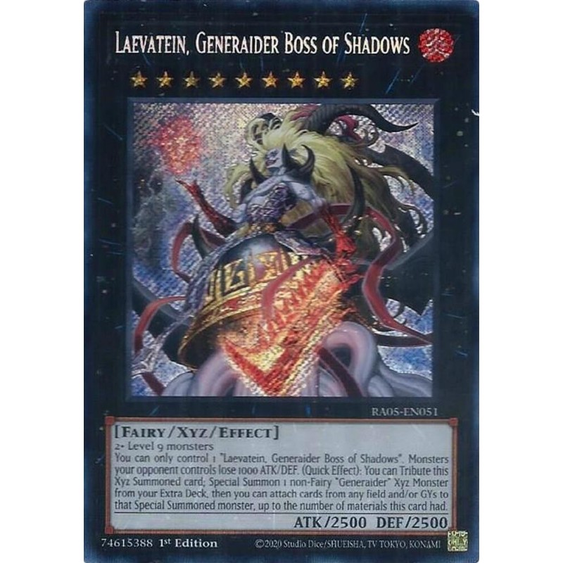 Rarity Collection 5 - Laevatein, Generaider Boss of Shadows