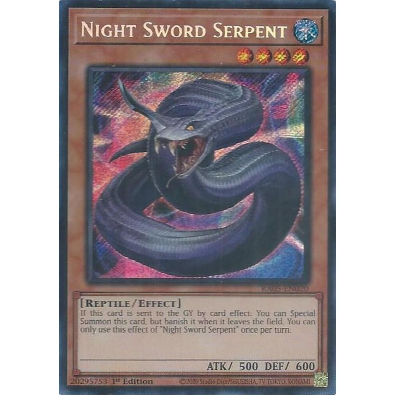 Rarity Collection 5 - Night Sword Serpent