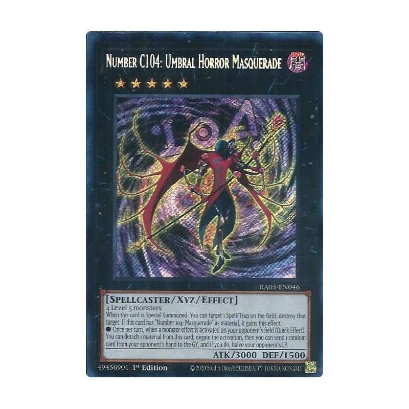 Rarity Collection 5 - Number C104: Umbral Horror Masquerade