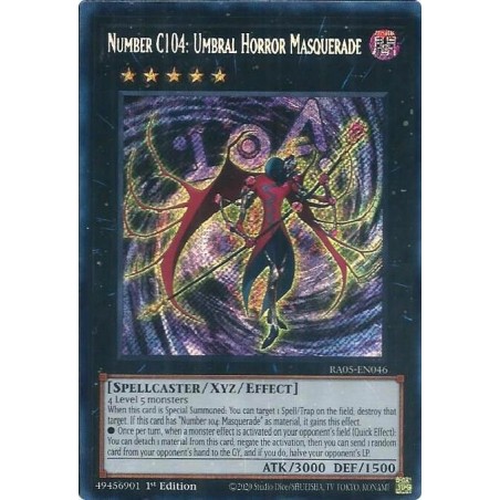 Rarity Collection 5 - Number C104: Umbral Horror Masquerade