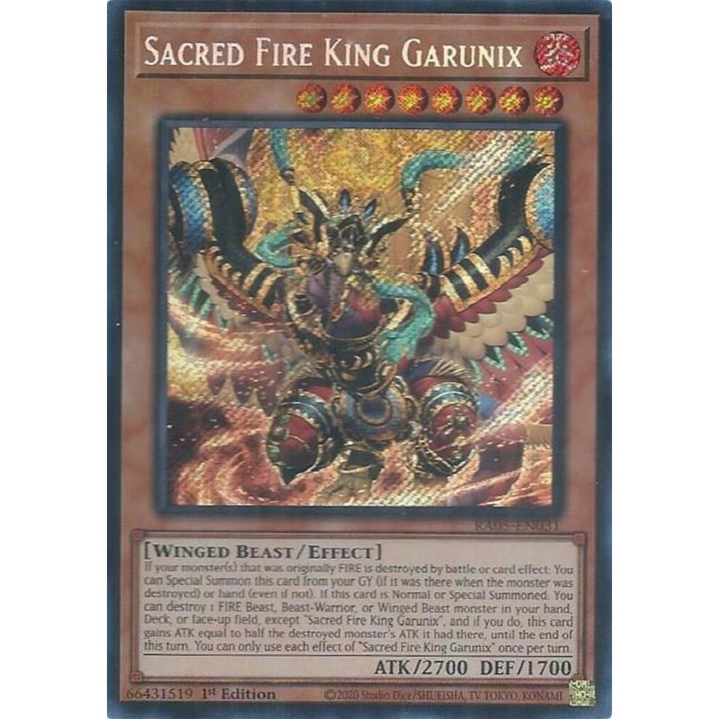 Rarity Collection 5 - Sacred Fire King Garunix