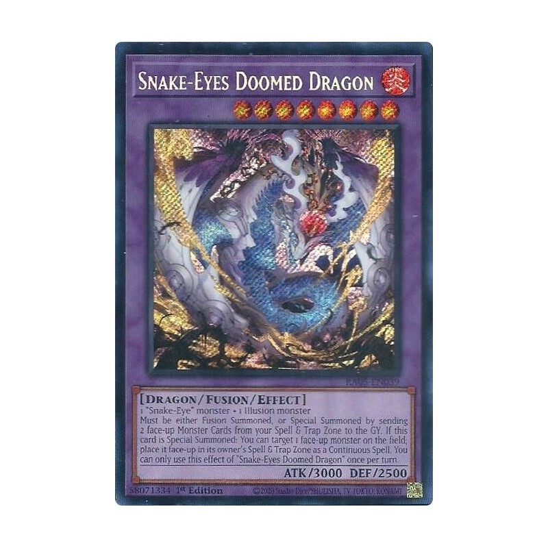 Rarity Collection 5 - Snake-Eyes Doomed Dragon