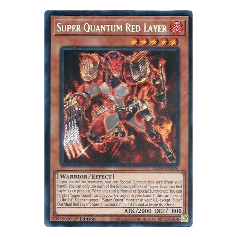 Rarity Collection 5 - Super Quantum Red Layer