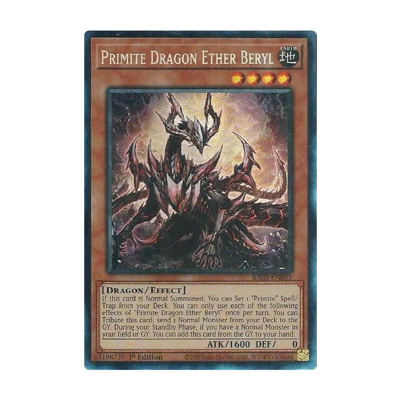 Rarity Collection 5 - Primite Dragon Ether Beryl