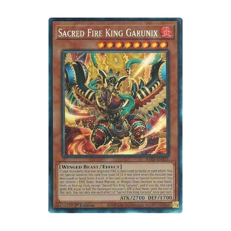 Rarity Collection 5 - Sacred Fire King Garunix