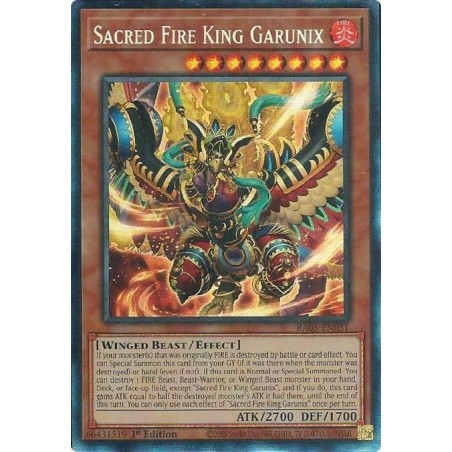 Rarity Collection 5 - Sacred Fire King Garunix