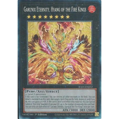 Rarity Collection 5 - Garunix Eternity, Hyang of the Fire Kings