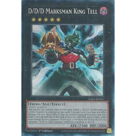 Rarity Collection 5 - D/D/D Marksman King Tell