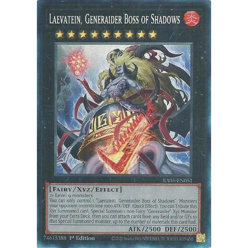 Rarity Collection 5 - Laevatein, Generaider Boss of Shadows