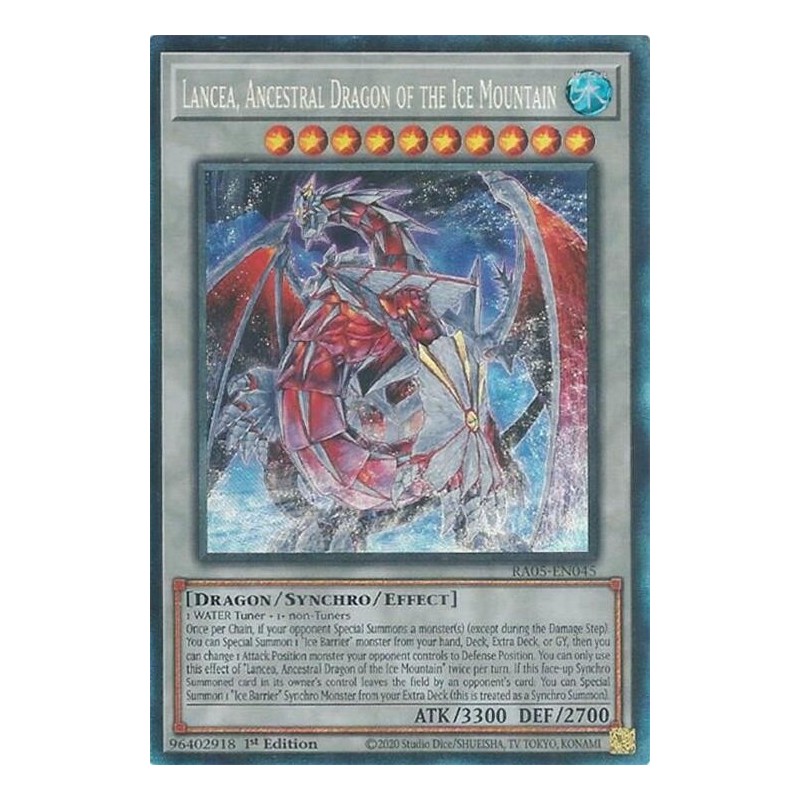 Rarity Collection 5 - Lancea, Ancestral Dragon of the Ice Mountain