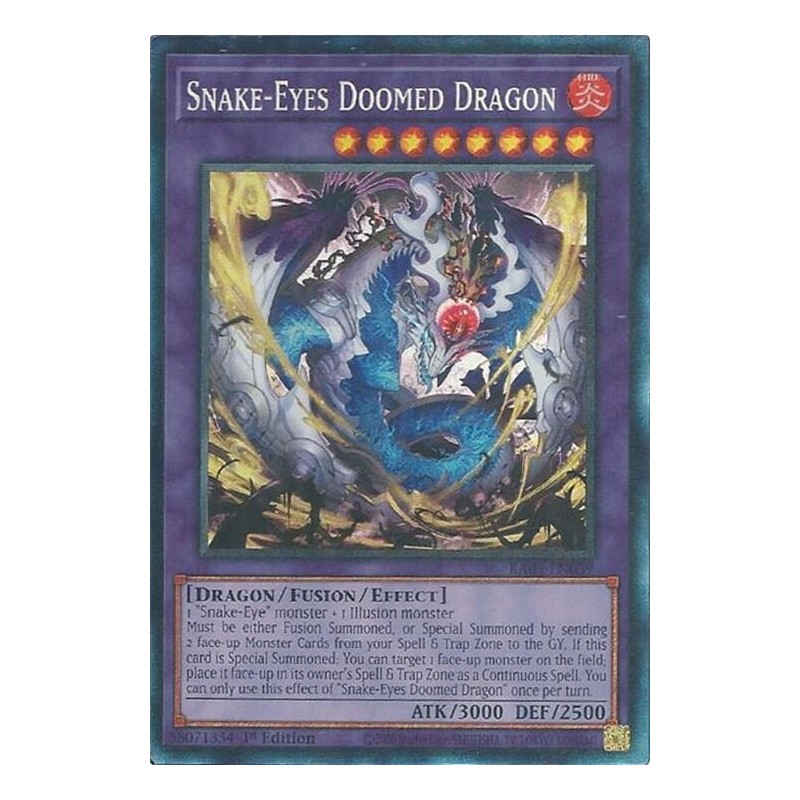 Rarity Collection 5 - Snake-Eyes Doomed Dragon