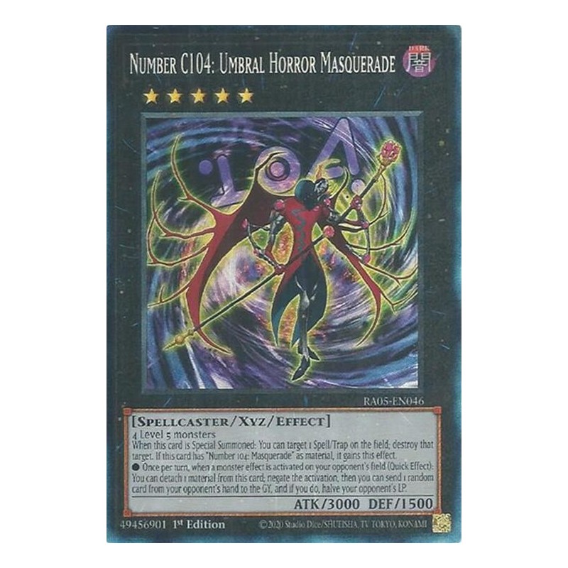 Rarity Collection 5 - Number C104: Umbral Horror Masquerade