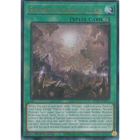 Rarity Collection 5 - Primite Lordly Lode