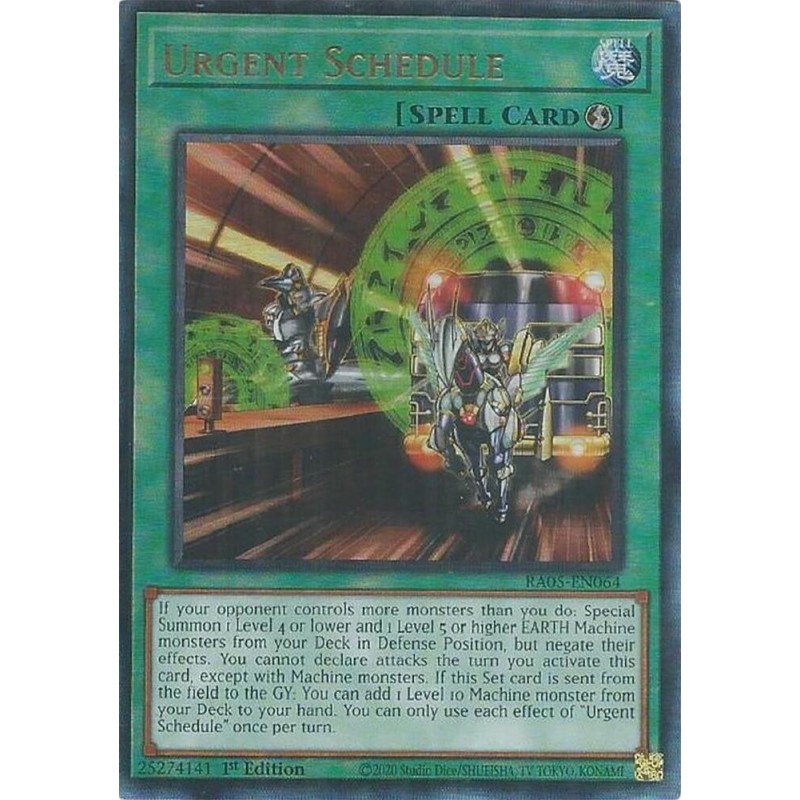 Rarity Collection 5 - Urgent Schedule