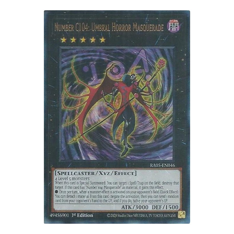 Rarity Collection 5 - Number C104: Umbral Horror Masquerade