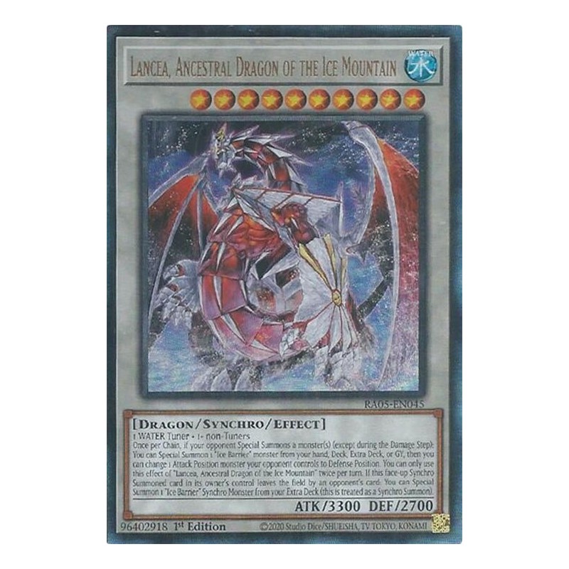 Rarity Collection 5 - Lancea, Ancestral Dragon of the Ice Mountain