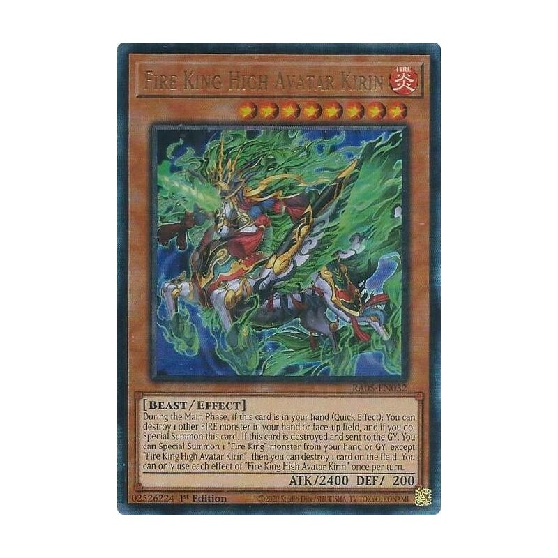 Rarity Collection 5 - Fire King High Avatar Kirin