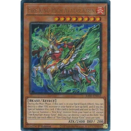 Rarity Collection 5 - Fire King High Avatar Kirin