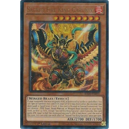 Rarity Collection 5 - Sacred Fire King Garunix