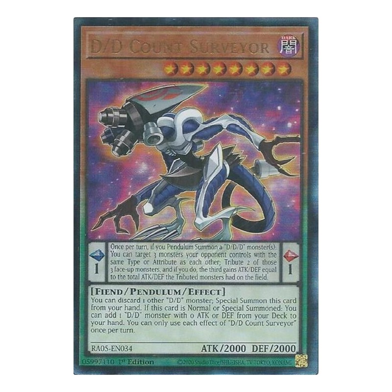 Rarity Collection 5 - D/D Count Surveyor