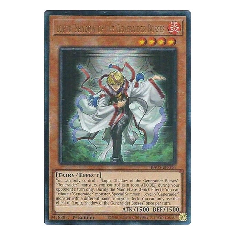 Rarity Collection 5 - Loptr, Shadow of the Generaider Bosses