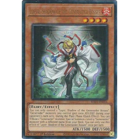 Rarity Collection 5 - Loptr, Shadow of the Generaider Bosses